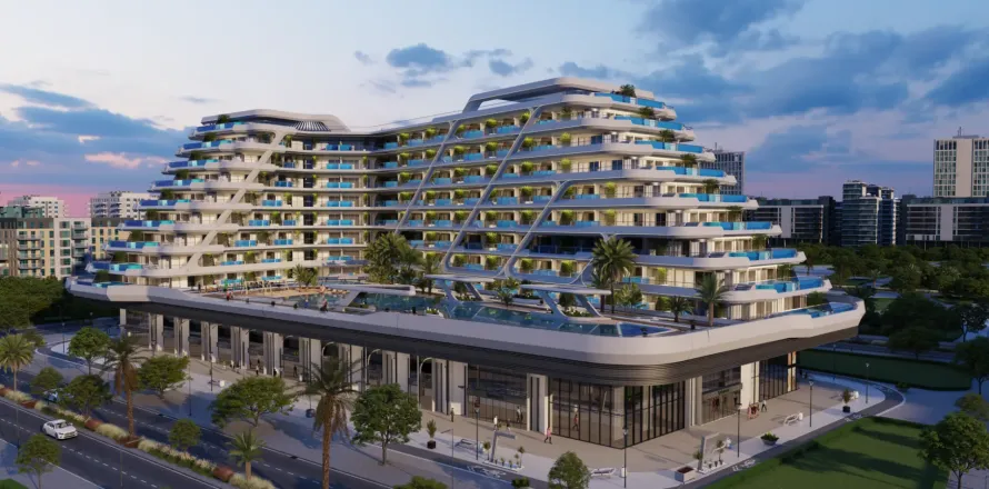 Leilighet i Al Barsha, Dubai, Emiratene 1 rom, 38.95 kvm nr. 729514