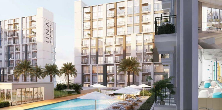 Korter asukohaga Wadi Al Safa 3, Dubai, AÜE: 1 magamistoaga, 31 m² Nr 729510