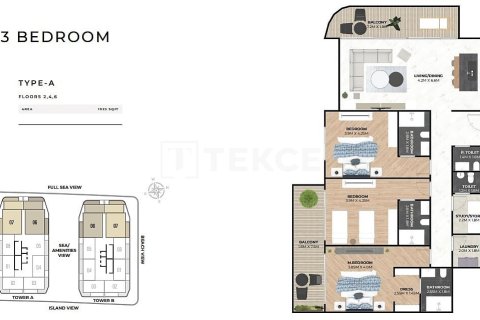 Dúplex en venta en Dubai, EAU 3 dormitorios, 260 m2 № 678127 - foto 17