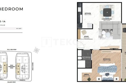 Dúplex en venta en Dubai, EAU 3 dormitorios, 260 m2 № 678127 - foto 15