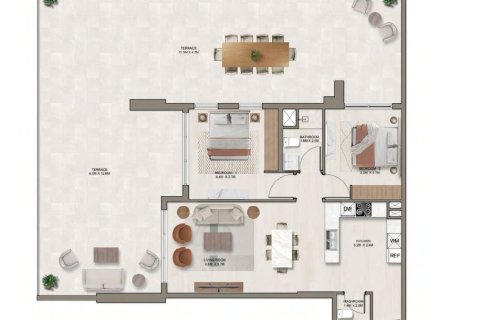 Dubai Studio City, UAE의 판매용 아파트 54제곱미터 번호 728604 - 사진 25