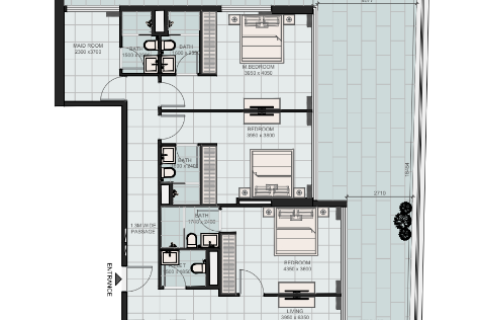 Apartment sa Evora Residences sa Jebel Ali, Dubai, UAE 1 silid-tulugan, 94 sq.m. № 728600 - larawan 18