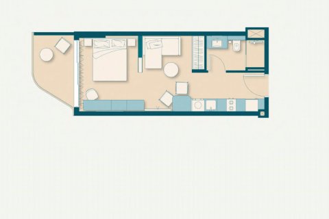 Dzīvoklis Vitality Residence Jumeirah Village Triangle, Dubaijā, AAE 1 istaba, 95 m2 Nr. 728603 - attēls 23