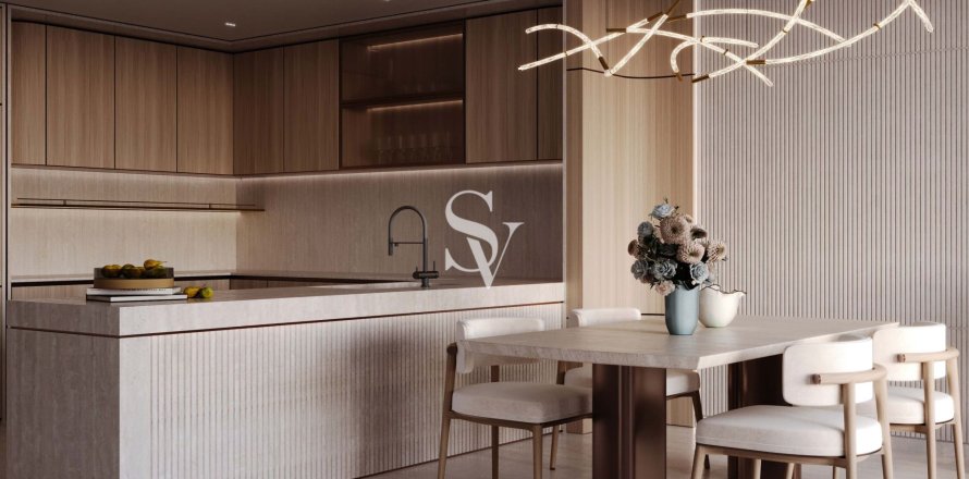 Apartmen di Al Jaddaf, Dubai, UAE 2 bilik tidur, 98 meter persegi № 740125