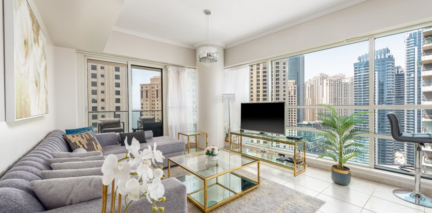 Dubai Marina, UAE의 아파트 침실 2개, 125.51제곱미터 번호 768809