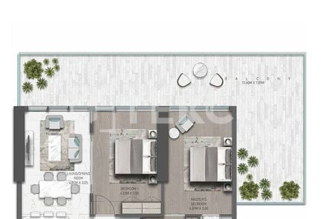 Dzīvoklis DAMAC Hills (Akoya by DAMAC), Dubaijā, AAE 1 istaba, 94 m2 Nr. 678638 - attēls 15