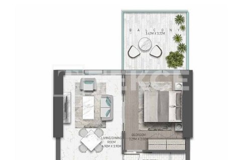 Dzīvoklis DAMAC Hills (Akoya by DAMAC), Dubaijā, AAE 1 istaba, 94 m2 Nr. 678638 - attēls 13
