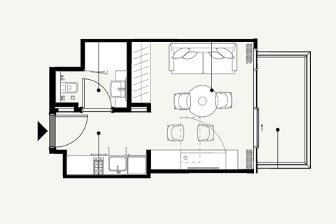 Apartment til salg i Jebel Ali, Dubai, UAE 1 værelse, 31 kvm № 732384 - foto 4