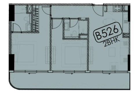Wohnung zum Verkauf in Dubai, VAE 1 Zimmer, 33 m2 Nr. 732381 - Foto 9