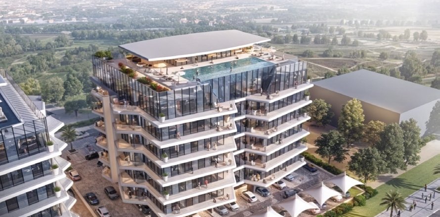Huoneisto Dubai South (Dubai World Central), Arabiemiraatit 1 makuuhuone, 77 m2 № 732387