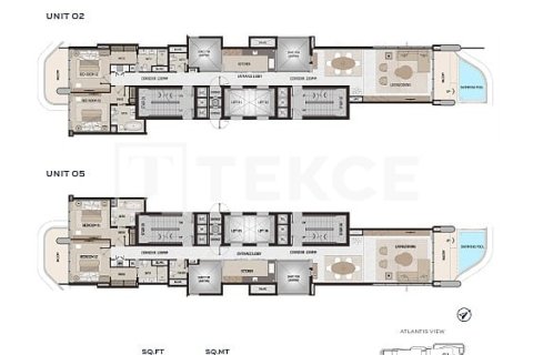 Penthouse na sprzedaż w Palm Jumeirah, Dubai, ZEA 4 sypialnie, 444 mkw., nr 766409 - zdjęcie 20