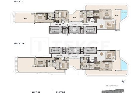 Penthouse na sprzedaż w Palm Jumeirah, Dubai, ZEA 4 sypialnie, 444 mkw., nr 766409 - zdjęcie 21