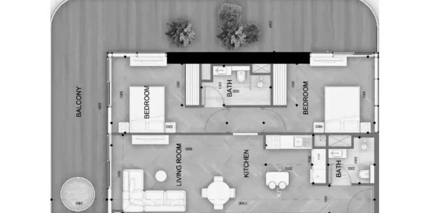 Apartment in Sky Line by Peace Homes
in Dubai Land, UAE 2 bedrooms, 132.76 sq.m. № 718264