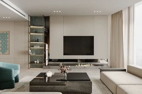 Lägenhet till försäljning i Business Bay, Dubai, UAE 2 sovrum, 125.7 kvm Nr. 647816 - fotografi 3