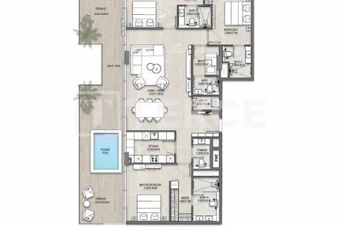 Apartmen di Dubai, UAE 1 bilik tidur, 77 meter persegi № 762867 - foto 30