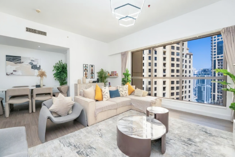 Apartment i Dubai Marina, Dubai, UAE 2 soveværelser, 121 kvm № 734161