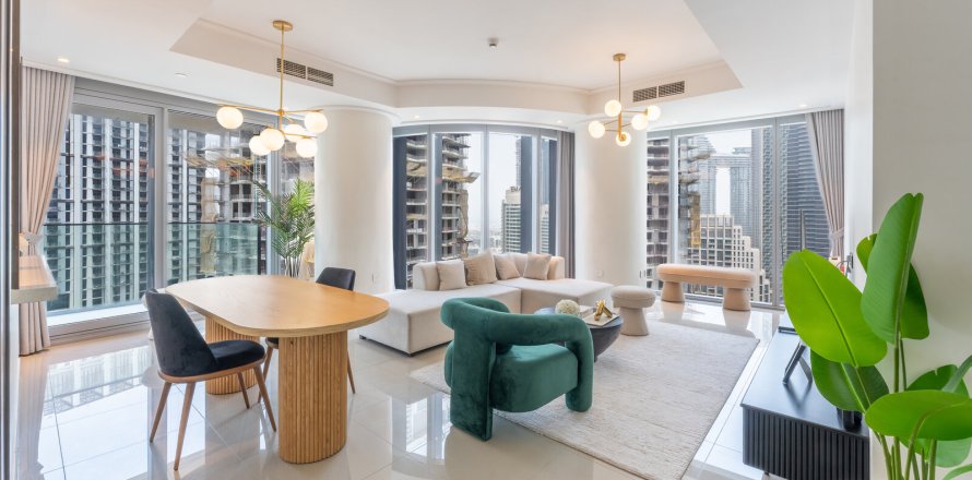 Huoneisto Downtown Dubai (Downtown Burj Dubai), Arabiemiraatit 2 makuuhuonetta, 160 m2 № 734159
