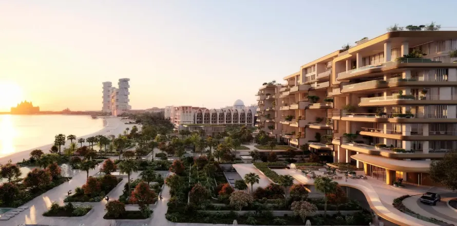 Korter asukohaga Palm Jumeirah, Dubai, AÜE: 2 magamistoaga Nr 720778