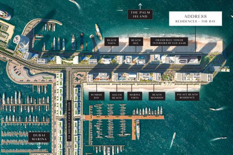 Apartment in Dubai Healthcare City, UAE 1 bedroom, 72 sq.m. № 639615