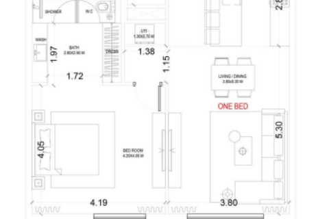 Leilighet til salgs i Jumeirah Village Circle, Dubai, Emiratene 1 rom, 42 kvm Nr. 728497 - Foto 11
