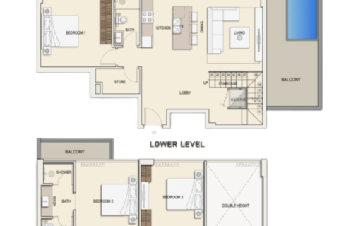 Leilighet til salgs i Jumeirah Village Circle, Dubai, Emiratene 1 rom, 42 kvm Nr. 728497 - Foto 14