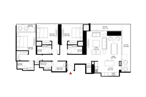 Apartment in Dubai, UAE 1 bedroom, 62 sq.m. № 689742 - photo 6