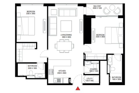 Apartment in Dubai, UAE 1 bedroom, 62 sq.m. № 689742 - photo 7