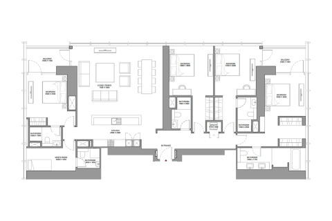 Apartmen di Ras Al Khor, Dubai, UAE 1 bilik tidur, 68 meter persegi № 689739 - foto 7