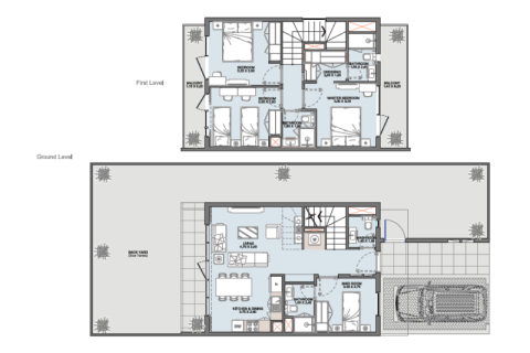 Townhouse sa Dubai Land, UAE 2 silid-tulugan, 213 sq.m. № 689738 - larawan 5