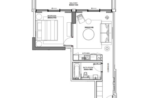 Stadthaus zum Verkauf in Business Bay, Dubai, VAE 44 m2 Nr. 732683 - Foto 7