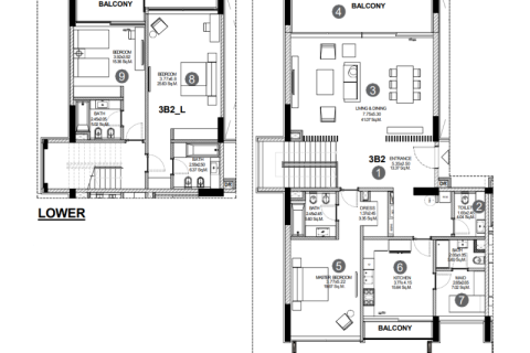 Apartemen di Ajman, UEA 1 kamar tidur, 87 m2 nomor 690028 - foto 6
