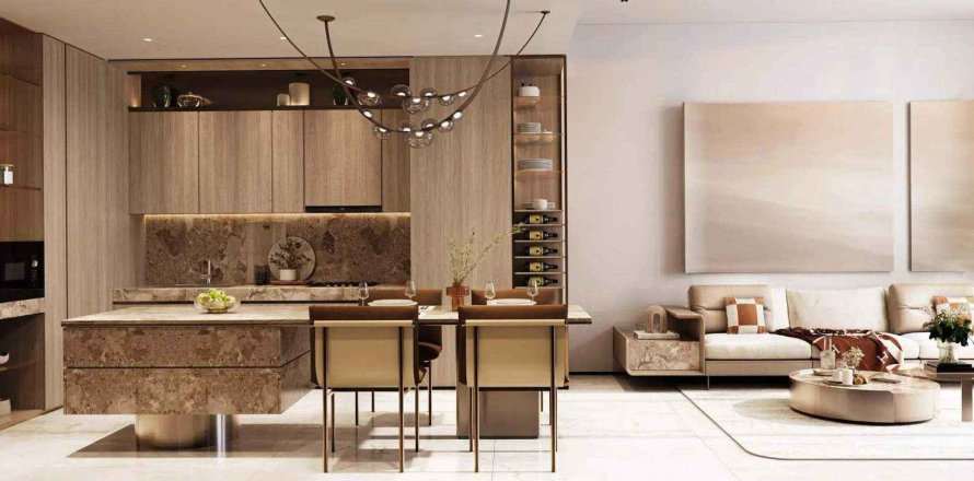 Apartemen di Sea Cliff by Imtiaz di Dubai, UEA 1 kamar tidur, 102.63 m2 nomor 710512