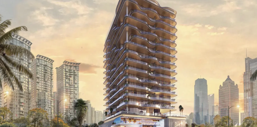 Dubai、UAEにあるマンション 1ベッドルーム、69 m2 No701751