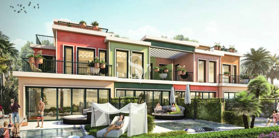 Casa urbana em Damac Lagoons, Dubai, EAU 3 quartos, 144 m2 № 718829