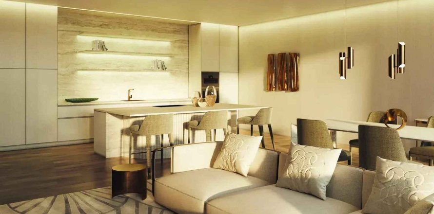 آپارتمان در Yas Island، Abu Dhabi ، امارات متحده عربی 2 خوابه ، 113.34 متر مربع.  شماره 714054