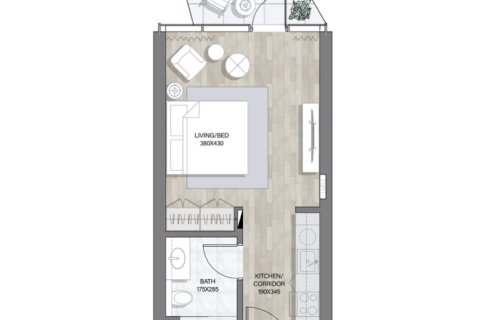 Apartment in Mina Al Arab, Ras Al Khaimah, UAE 1 room, 47 sq.m. № 728562 - photo 13