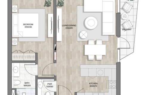 Apartment in Mina Al Arab, Ras Al Khaimah, UAE 1 room, 47 sq.m. № 728562 - photo 16
