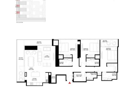 Huoneisto Mohammed Bin Rashid City, Dubai, Arabiemiraatit 1 makuuhuone, 50 m2 № 728560 - kuva 8