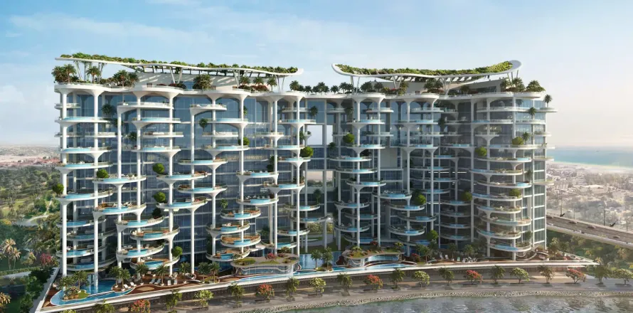 Apartmen di Dubai, UAE 3 bilik tidur № 720781