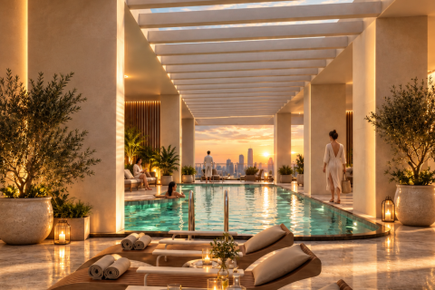 Διαμέρισμα σε Emirates City, Ajman, ΗΑΕ 1 υπνοδωμάτιο, 85 τ.μ. Αρ. 766951