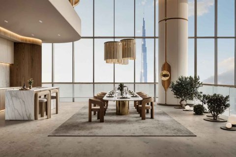 Квартира в DWTN Residences в Бизнес-Бэй, Дубай, ОАЭ 4 комнаты, 156.26м2 № 630625