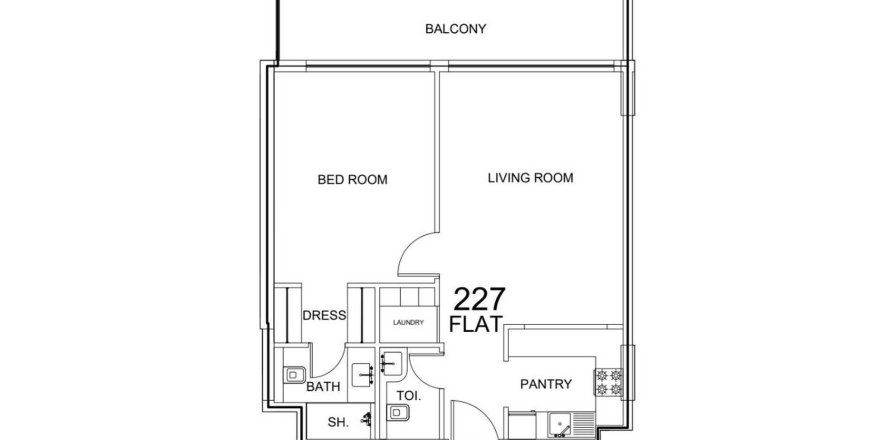 Apartamento em Al Warsan, Dubai, EAU 1 quarto, 75.62 m2 № 647586