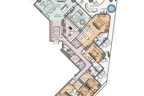 Business Bay, Dubai, UAE의 판매용 아파트 침실 2개, 593제곱미터 번호 690025 - 사진 10