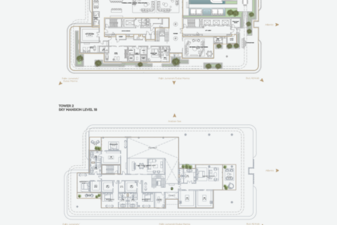 Apartment sa Palm Jumeirah, Dubai, UAE 1 silid-tulugan, 161 sq.m. № 690024 - larawan 11