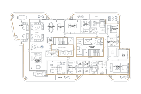 Apartment sa Palm Jumeirah, Dubai, UAE 1 silid-tulugan, 161 sq.m. № 690024 - larawan 10