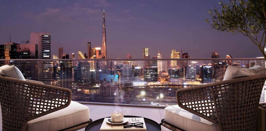 Apartament w Business Bay, Dubai, ZEA 3 sypialnie, 146.97 mkw. nr 263664