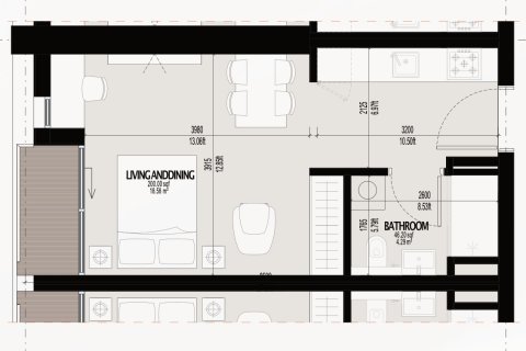 Apartment in Dubai, UAE 1 room, 37 sq.m. № 728464 - photo 10