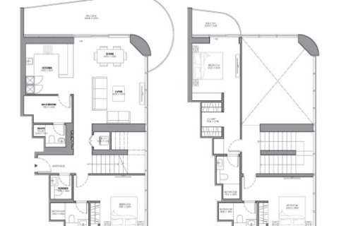 Apartmán v Dubai, SAE 1 spálňa, 52 m2 č. 728478 - Fotografia 18