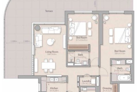 Apartamento en venta en Dubai South (Dubai World Central), Dubai, EAU 1 dormitorio, 96 m2 № 728477 - foto 17