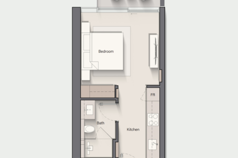 Appartement te koop in Al Marjan Island, Ras Al Khaimah, VAE 1 kamer, 36 vr.m., nr 690255 - foto 8
